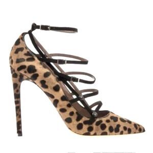 TABITHA SIMMONS Leopard Print High Heel Size US 8 Excellent Condition